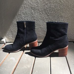 Black booties